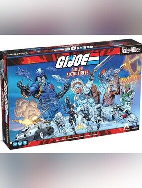 G.I.JOE Battle for Arctic Circle Strategy Board Game